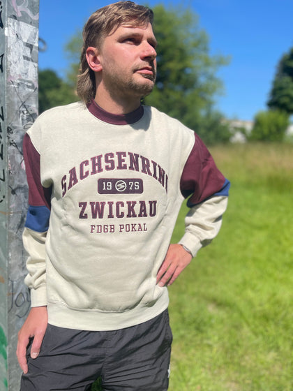 BSG I Pullover  "50 Jahre Pokalsieger - Sachsenring Zwickau"