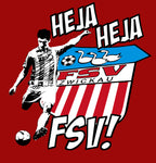 FSV | Aufkleber 10er-Pack "Heja, Heja FSV!“