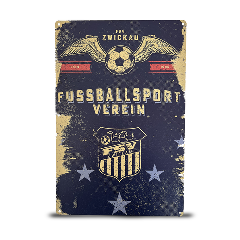 FSV | "Retro Fußball" Blechschild