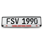 FSV | "Stripes" Kennzeichenhalter einzeln